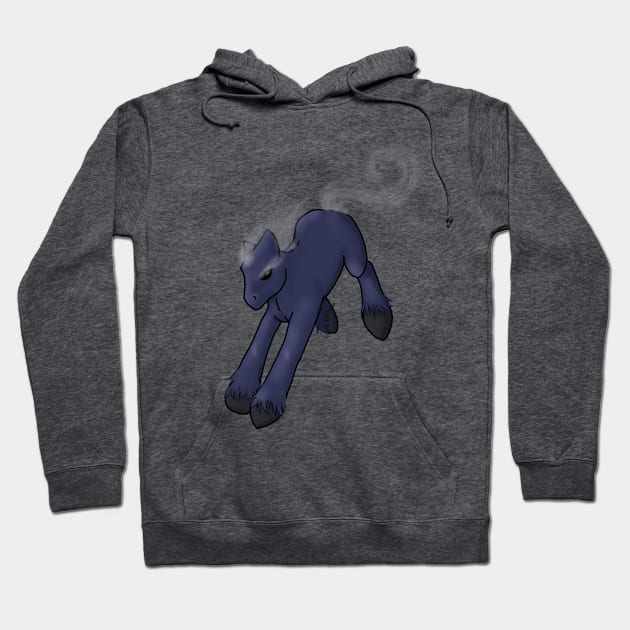 Leaping Night Mare Hoodie by Anathar